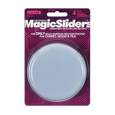 Magic Sliders L P 4PK 4 RND Sliding Disc 4100